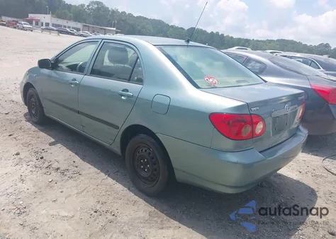 2006 Toyota Corolla Ce from USA, damaged, VIN 2T1BR32E86C709234